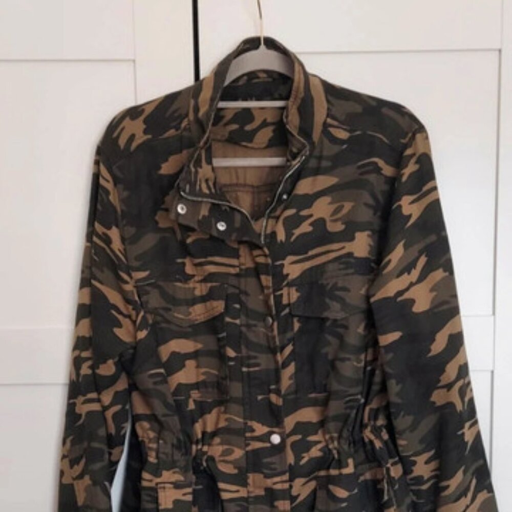 New Look Camo Utilily Parka